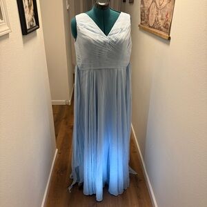 Elegant Light Blue Gown